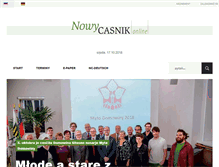 Tablet Screenshot of nowycasnik.de